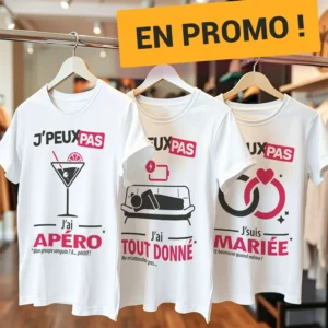 3 t-shirts achetés et c'est 15% de réduc pour dire "je peux pas" !