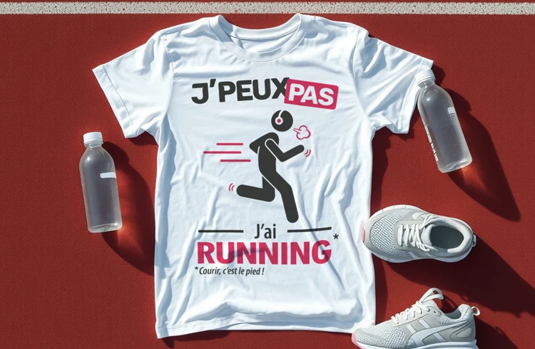 Je peux pas, j'ai running, le cadeau idéal pour les fans de courses
