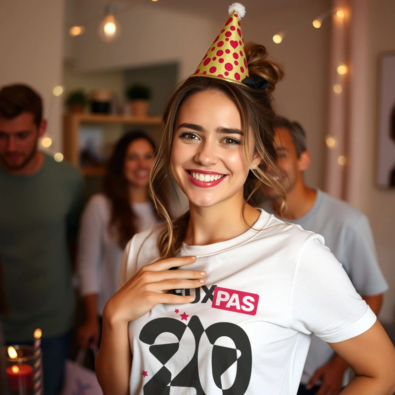 Idée cadeau anniversaire original t-shirt humour Je peux pas j’ai