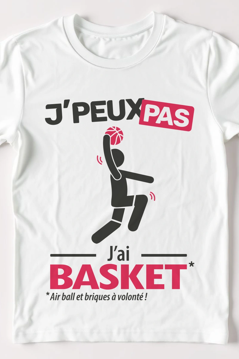 Collection de vêtements personnalisés autour du basket-ball