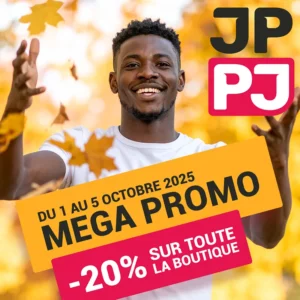 Promo d'octobre rentrée sur toute la boutique Je peux pas j'ai