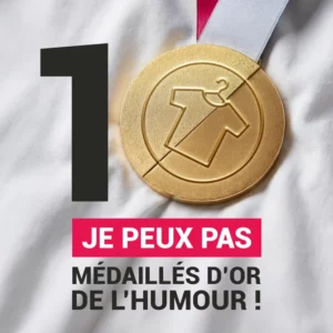 T-shirt humoristique 'Je peux pas' en cadeau pour fans de sports et Jeux Olympiques d'hiver