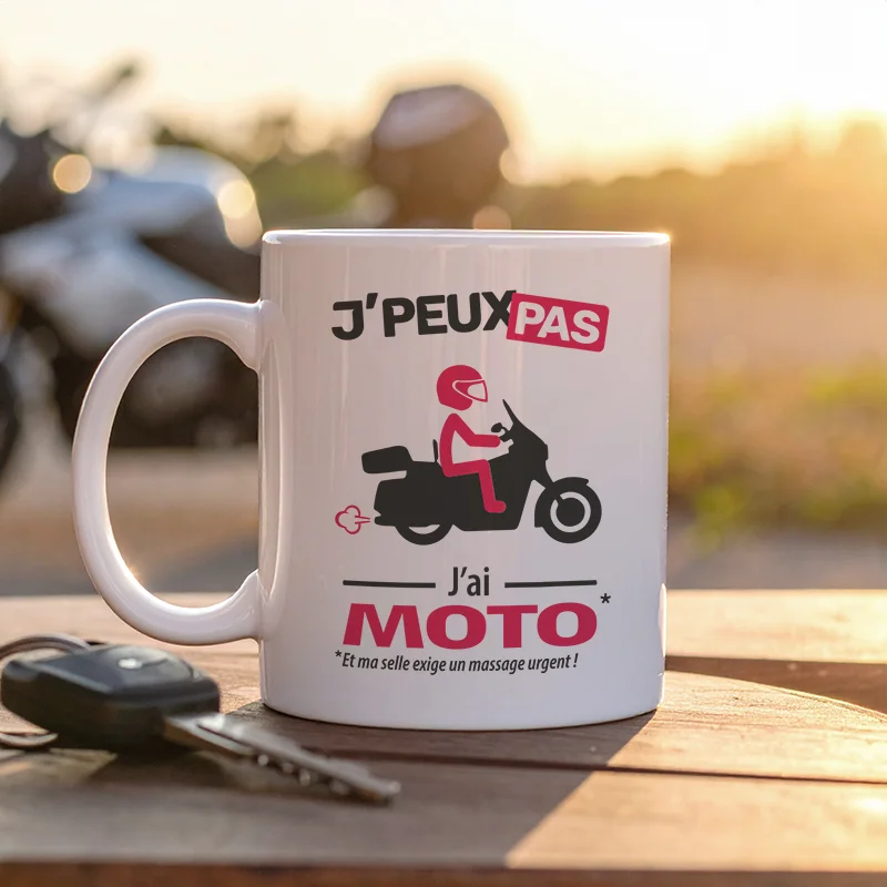 « Je peux pas, j’ai moto » version routière : pour les grands rouleurs et amoureux de liberté.
