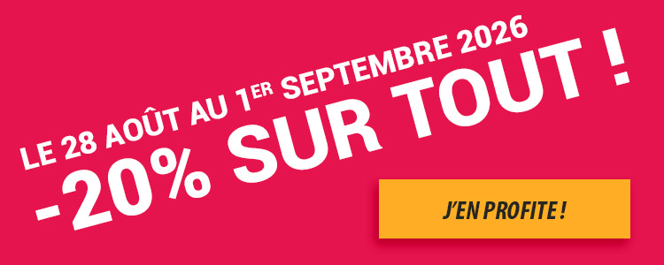 Produits drôles et cadeaux funs en promotion avant la rentrée avec -20 % sur tout